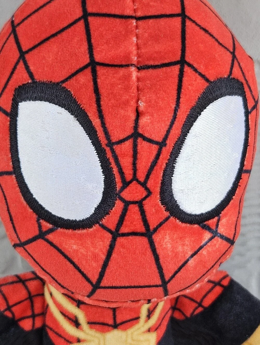 Bark Box Marvel Spiderman Far From Home Iron Spider Man Dog Toy Squeak M/L